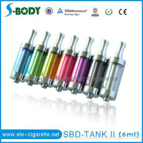 Wholesale e-cig 510 tank S-body tank II dual coils tank 510 dct tank
